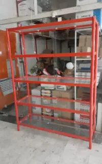 قفسه ۵طبقه ایستاده۱۰۵×۲ با شیشه