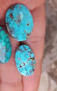 سنگ فیروزه .نیشابور طبیعی
