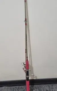 لنسر چوب و چرخ ماهی گیری