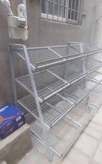 فروش قفسه های فلزی مناسب میوه فروشی و مغازه