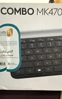 کیبورد و موس لاجی تک mk470 combo گارانتی دار