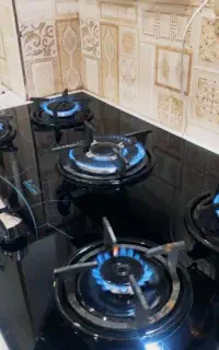 تعمیر اجاق ابگرمکن گاز صفحه ای فرگاز تعویض شیشه