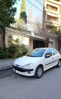 پژو 206 تیپ 5 بی رنگ