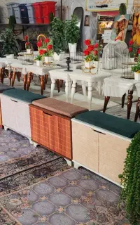 تولیدی جاکفشی مبلی دو درب نشیمن دار (تک و عمده)