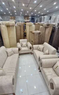 مبل راحتی مدل لیلی جنب سیابرگر     گالری مبل نگین