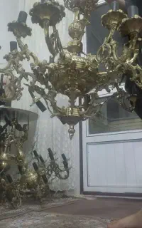 لوستر برنزی نو