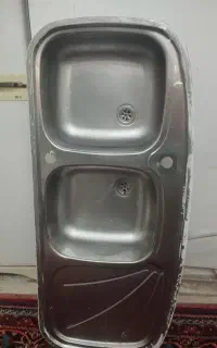 سینک دو لگنه سالم مارک داتیس ۵۰×۱۱۶