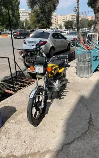 موتور هوندا ۱۲۵ پلاک ملی