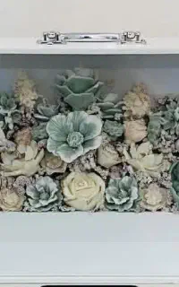 باکس گل شمع