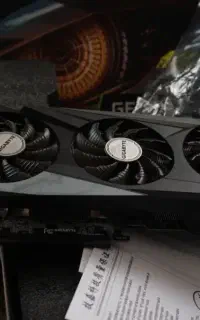 کارت گرافیک 3060ti گیگابایت انباکسی