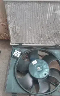 فن پراید کامل رادیاتور و کمک فنر