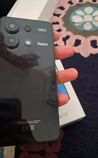 نوت ۱۳رنگ مشکی ۲۵۶ رام ۸ معاوضه با آیفون طرح 17