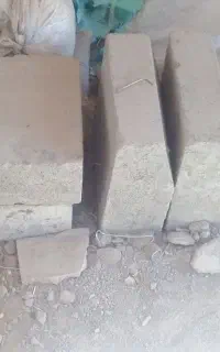 ۶عددبلوکه سیمانی جدول