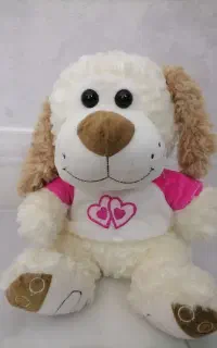 عروسک سگ تیشرت دار