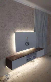 نقاش ساختمان و اجرای میز Tv