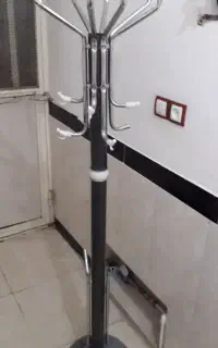 چوب لباسی ایستاده سالم و جا رختی برزنتی بزرگ