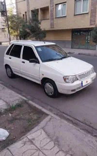 پراید۱۱۱مدل ۹۵ کم کارکولرروشن