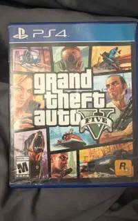 دیسک gta v برای ps4