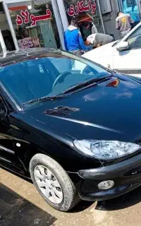 206 مشکی خاص وتک