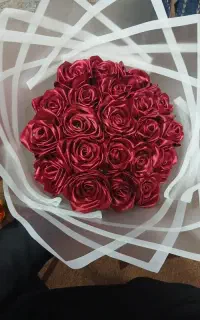 دسته گل ربانی خوشگل رنگ تازه آماده شده