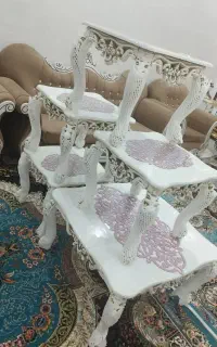 فروش ست کامل میز جلو مبلی و  ویترین