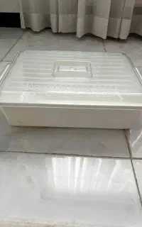 جای نان و سطل پلاستیکی نو