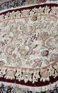 فرش چهار متری گل برجسته