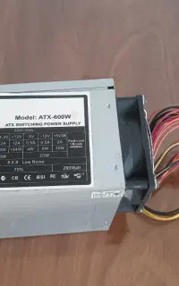پاور ۶۰۰ وات دارای دو عدد فن