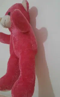 تاب بازی و خرس صورتی بزرگ یک متری