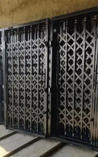 حفاظ اکاردئونی تمام گل ضدسرقت برای درب منازل