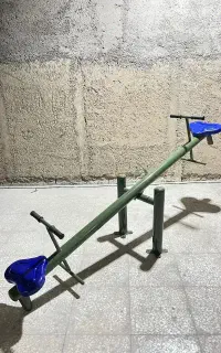 الاکلنگ پارکی باغی ویلایی کفی پلی اتیلن و کفی فلزی