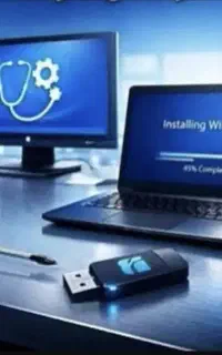 نصب ویندوز و تعمیرات درمحل ارتقا کیس و لپ تاپ