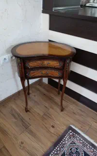 میز تلفن قهوه ایی سالم بدون خط خش
