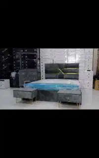 اتاق خوابی مدرن /باصنایع چوبی زارعی /تختخواب