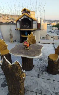 باربیکیو نقاشی ساختمان