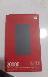 پاور بانک ۲۰ هزار شیائومی آکبند نو