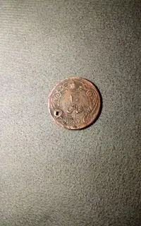 سکه شاهی 10شاهی سال 1314