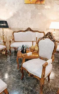مبل و نهارخوری تمام چوب راش (سفارشی ساز)