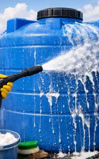 شستشو و جرمگیری داخل تانکر و مخازن