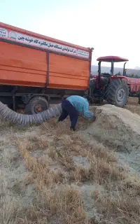 جم آوری کاه