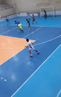 وقت سالن فوتسال .
