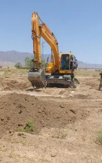 بیل میکانیکی ۲۰۰ هیوندا لاستیکی