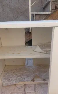 کابینت دیواری اشپزخانه وظرفشویی لگن راست ۱متر