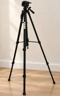 سه‌پایه دوربین Weifeng WT-3540 همراه کیف، در حد نو