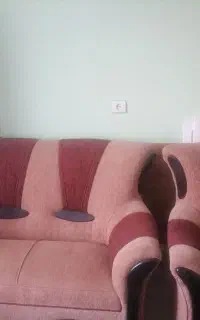 پشتی دست باف کرمان طرح کبکی مبل قابلمه لومینارک