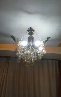 لوستر برنز پنج شاخه