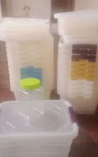 ظروف پلاستیکی (جانانی .جاعسلی و حبوبات)