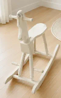 راکر اسبی کودک تمام چوب