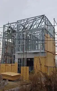 اجرا و فروش سازه ال اس اف (LSF)درب کارخانه