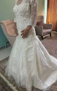 لباس عروس دست دوز